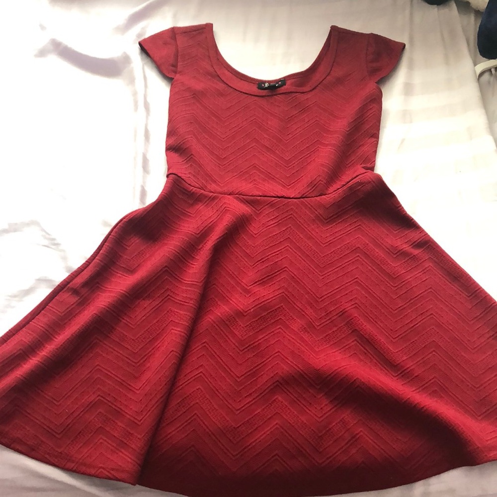 Red dress
